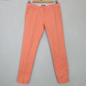 Tommy Hilfiger Chino Pants Womens Size 2 Coral Slim Tapered Flat Front Casual